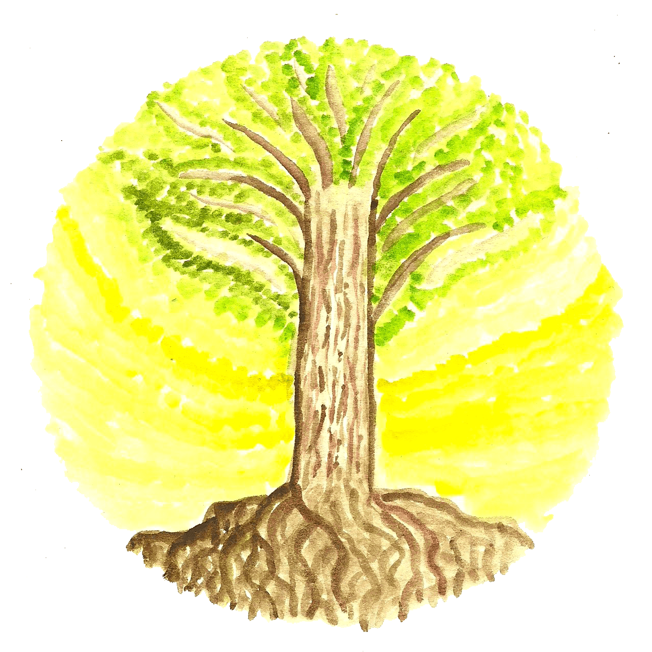 Watercolor Postcards 5 – Tree